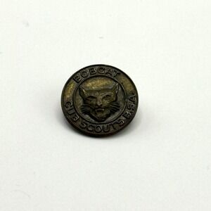 Vintage BSA Boy Scouts Of America Cub Scout Bobcat Lapel Pin